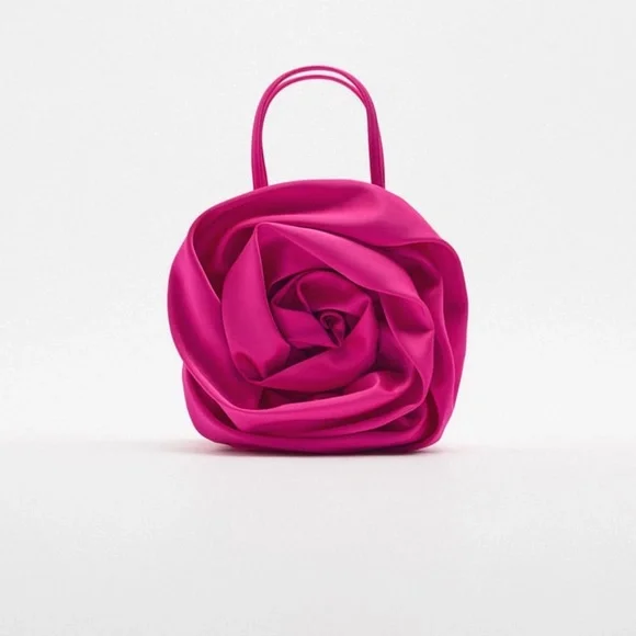 Zara flower bag hot sale